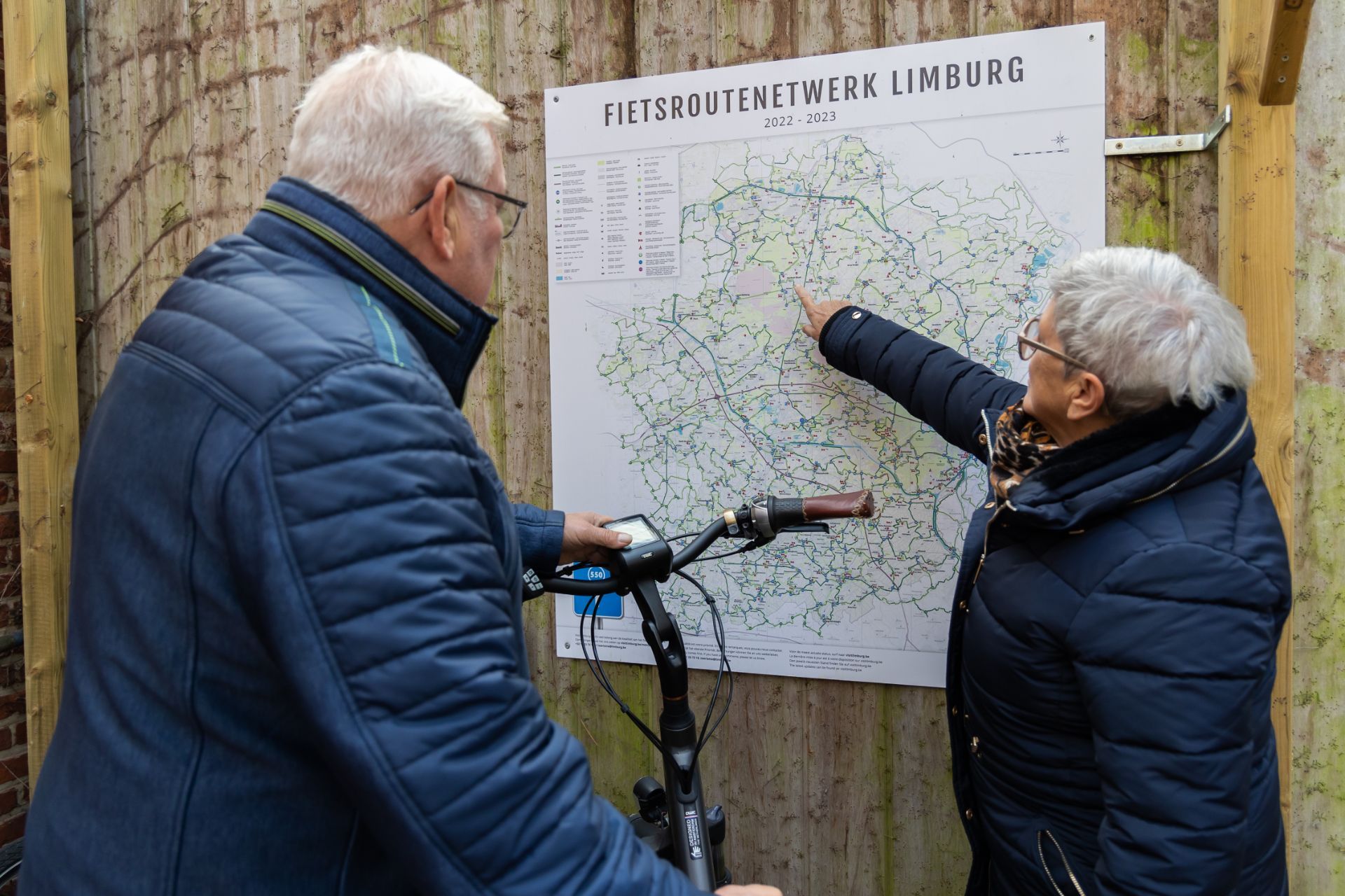 Fietsroutenetwerk dichtbij bed breakfast